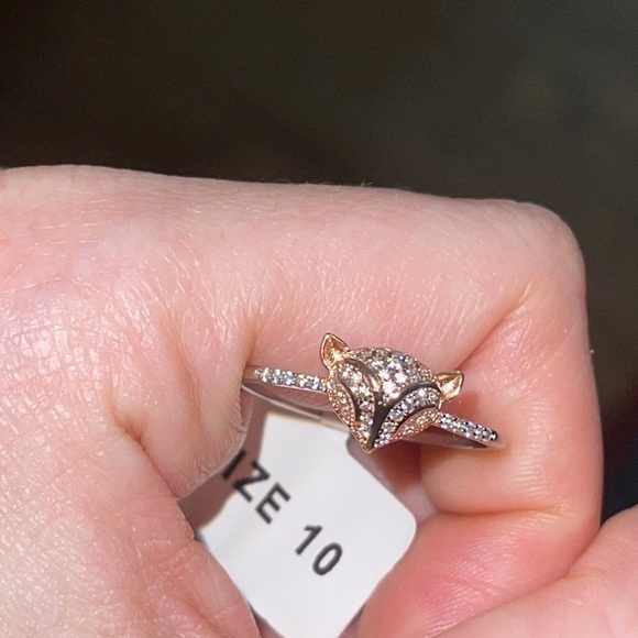 Sterling silver fox ring - Picture 4 of 4